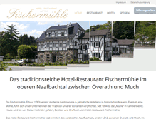 Tablet Screenshot of fischermuehle.de